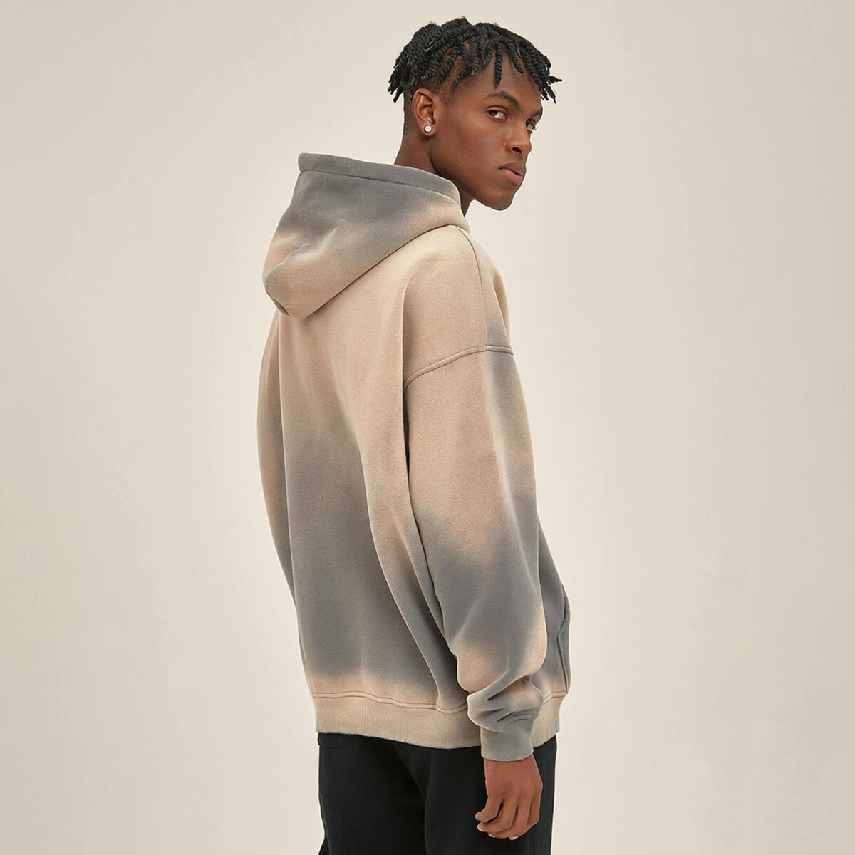 Худи Tattered Spray Painted Hoodie — изображение 5