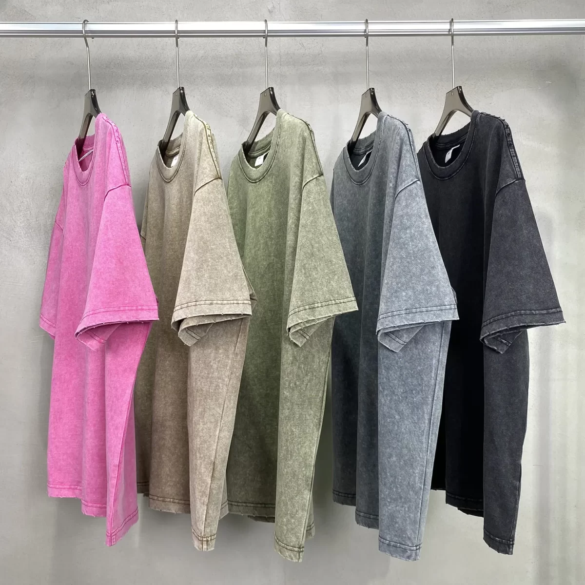 Футболка Garment Dyed Piping T-Shirt V0224 — изображение 2