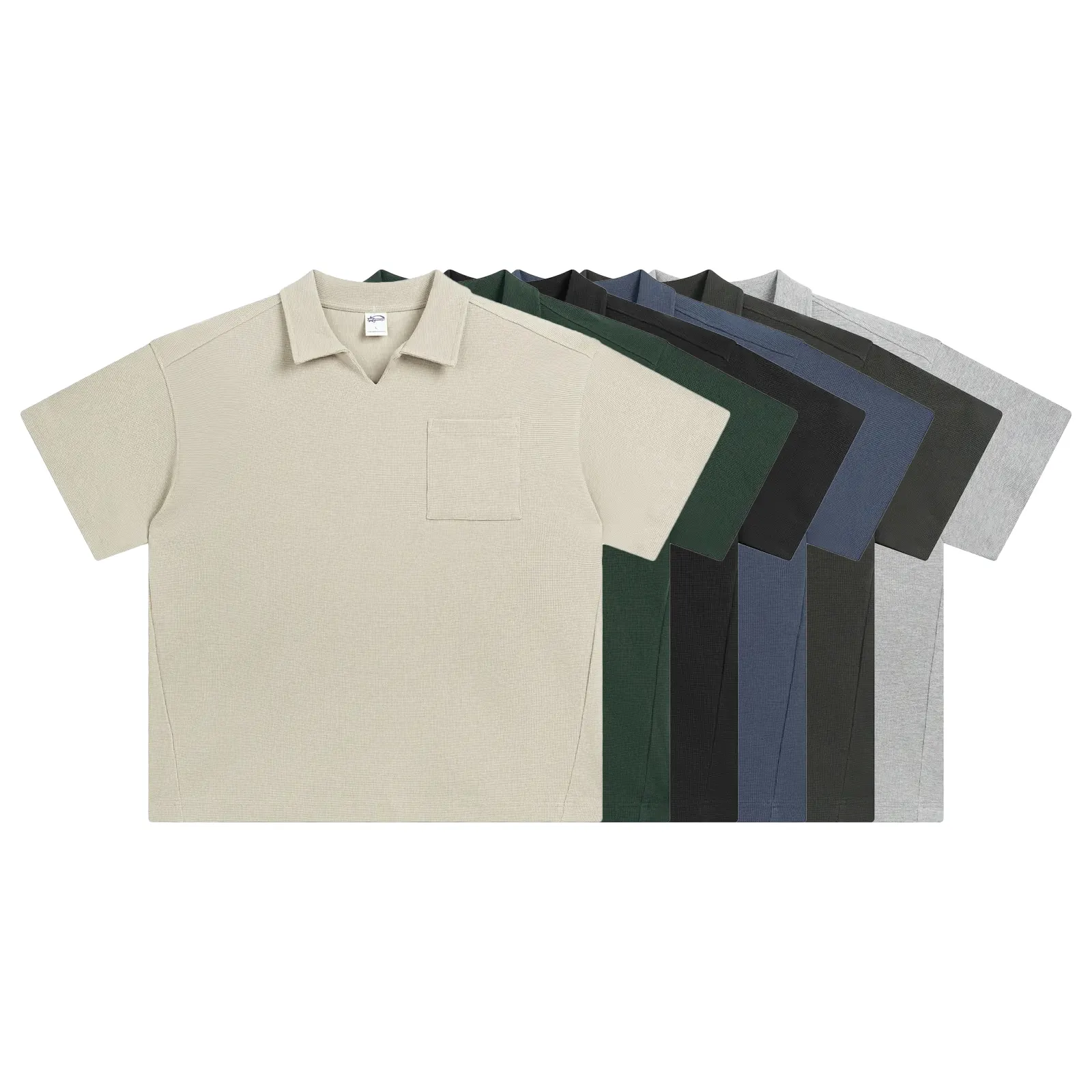 Футболка Shoulder Line Polo T-Shirt V0224 Main Photo Футболка Shoulder Line Polo T-Shirt V0224 — изображение 1