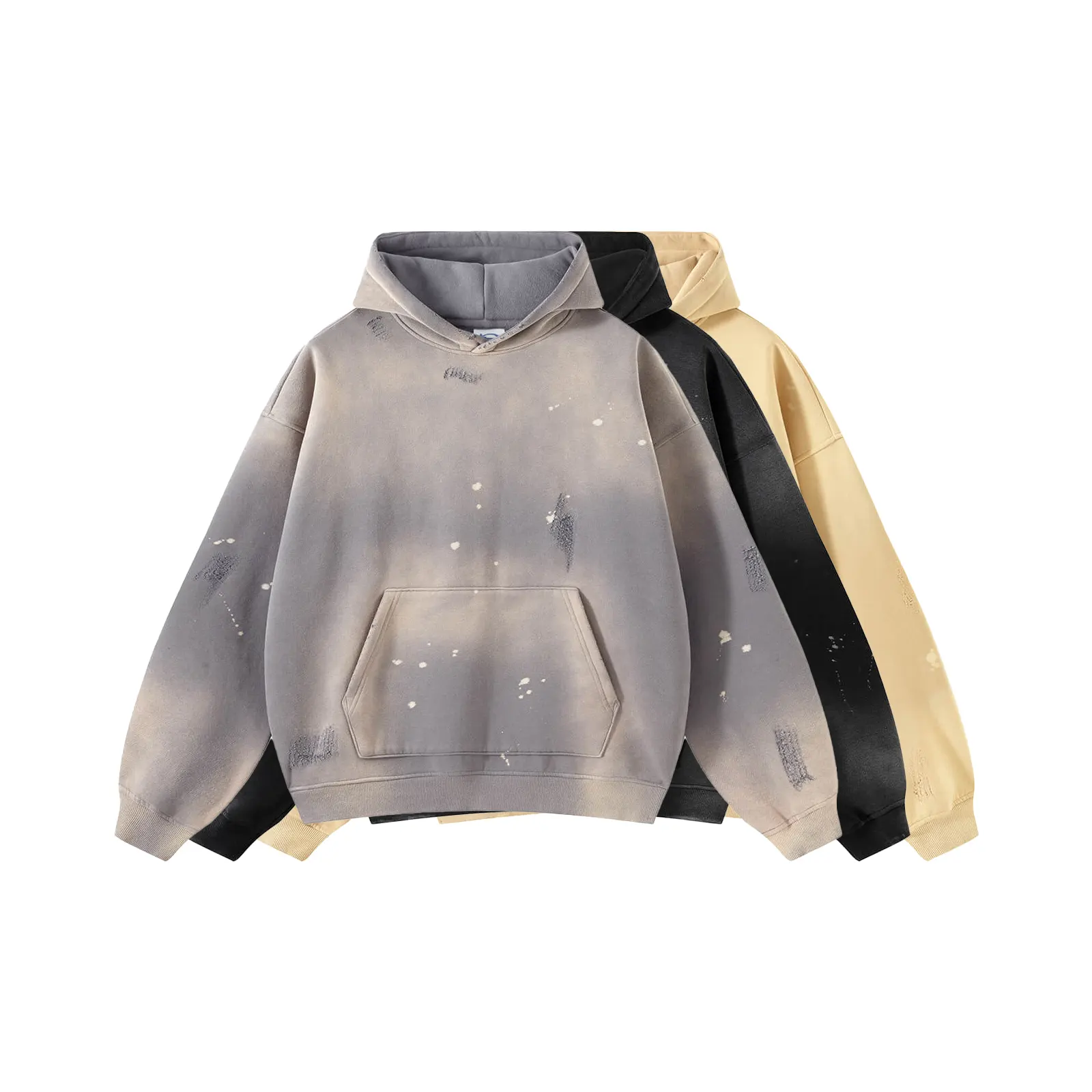 Худи Drops Spray Painted Hoodie Main Photo Худи Drops Spray Painted Hoodie — изображение 1