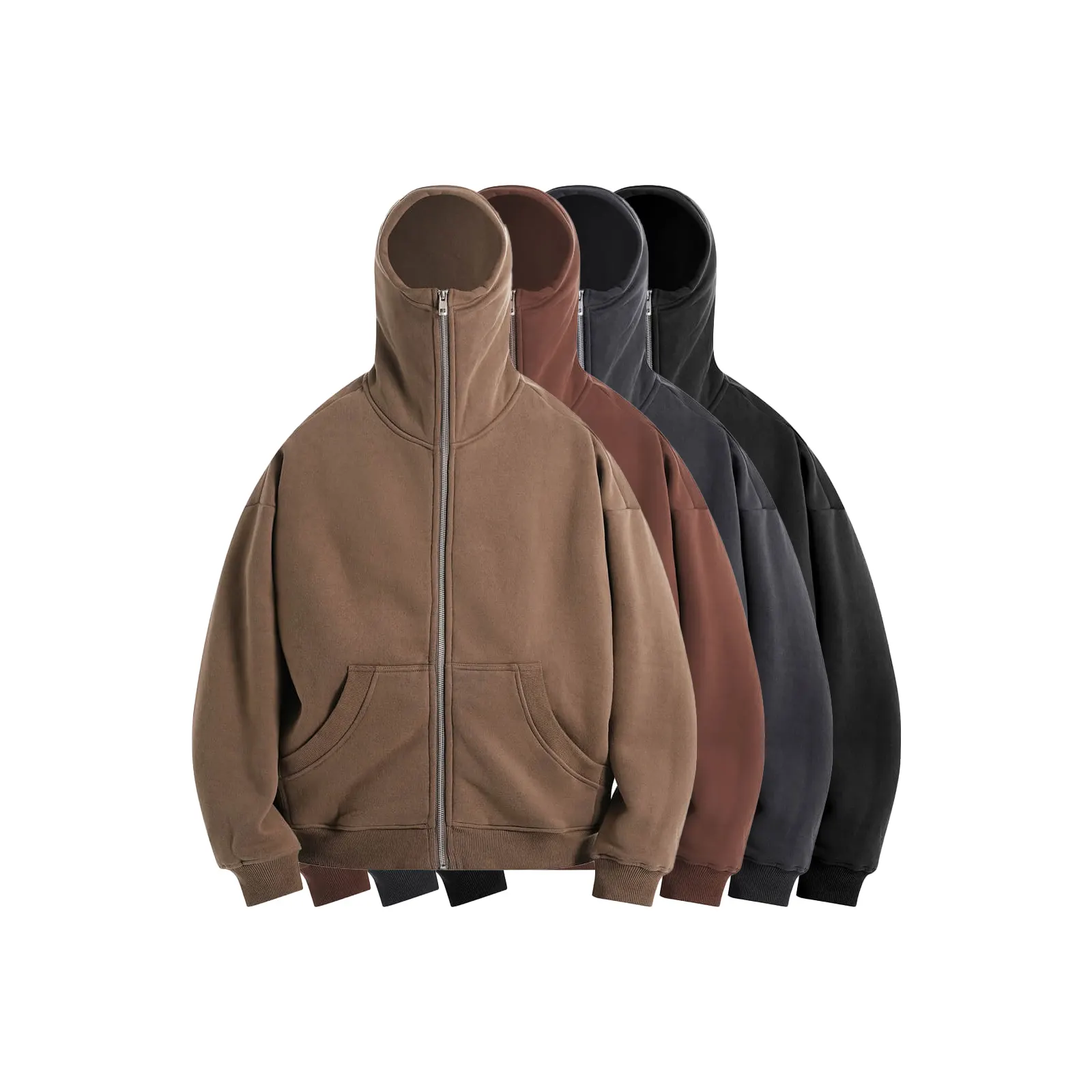Худи Fleece Ninja Zip Hoodie Main Photo Худи Fleece Ninja Zip Hoodie — изображение 1