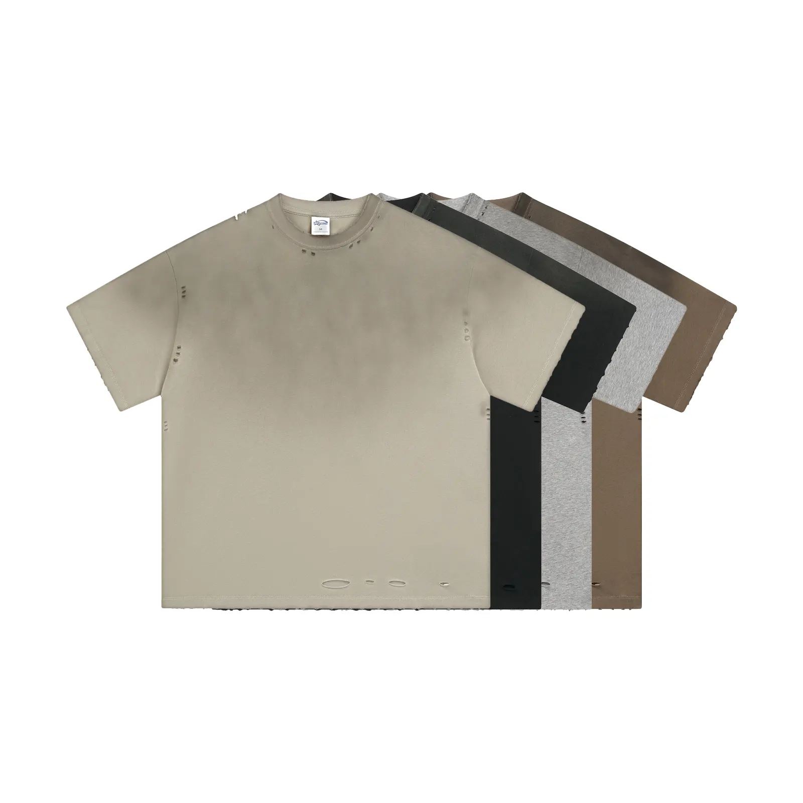Футболка AR066 Dirty Torn T-Shirt Square Футболка Dirty Torn T-Shirt — изображение 1