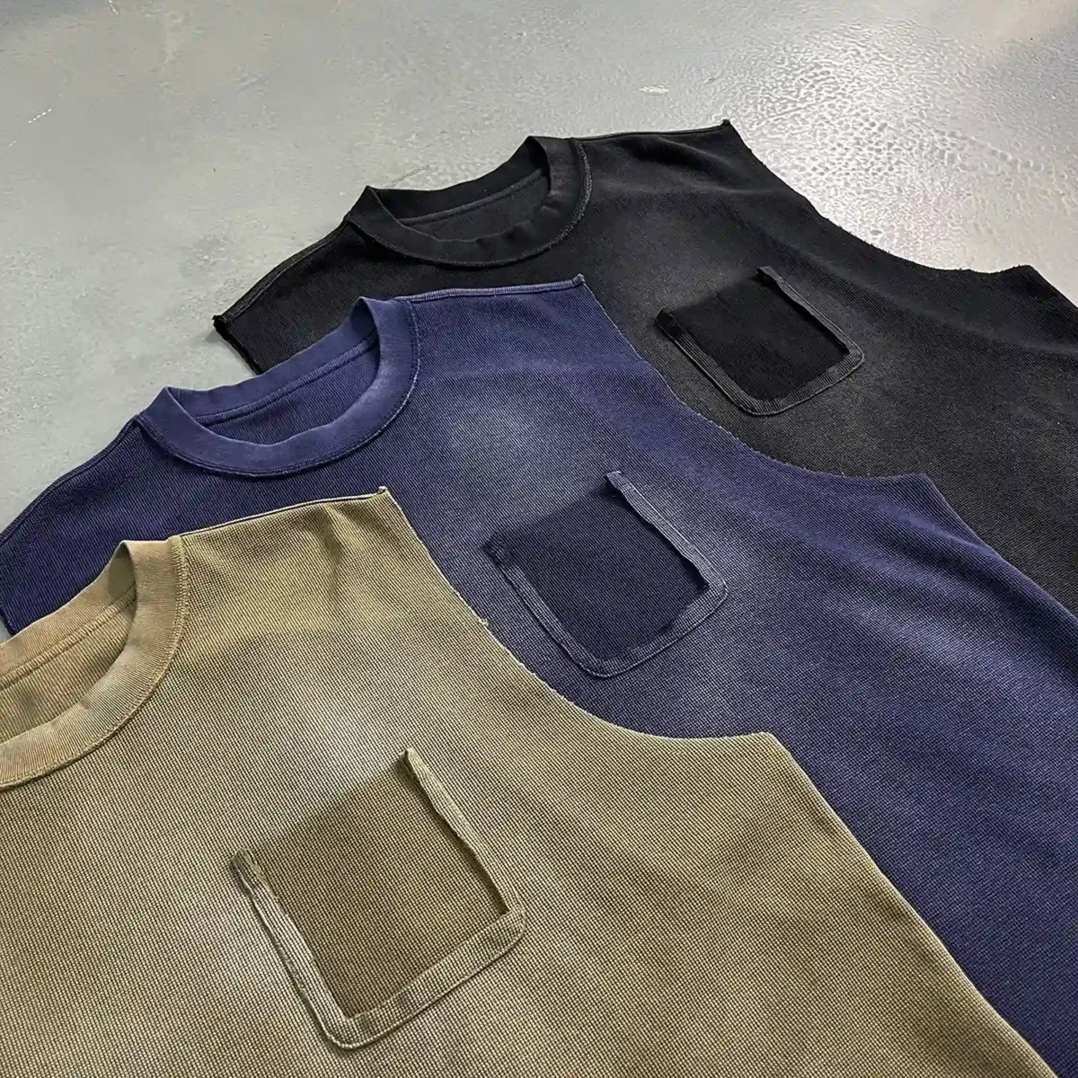 Майка Waffle Ruins Pocket Tank — изображение 6
