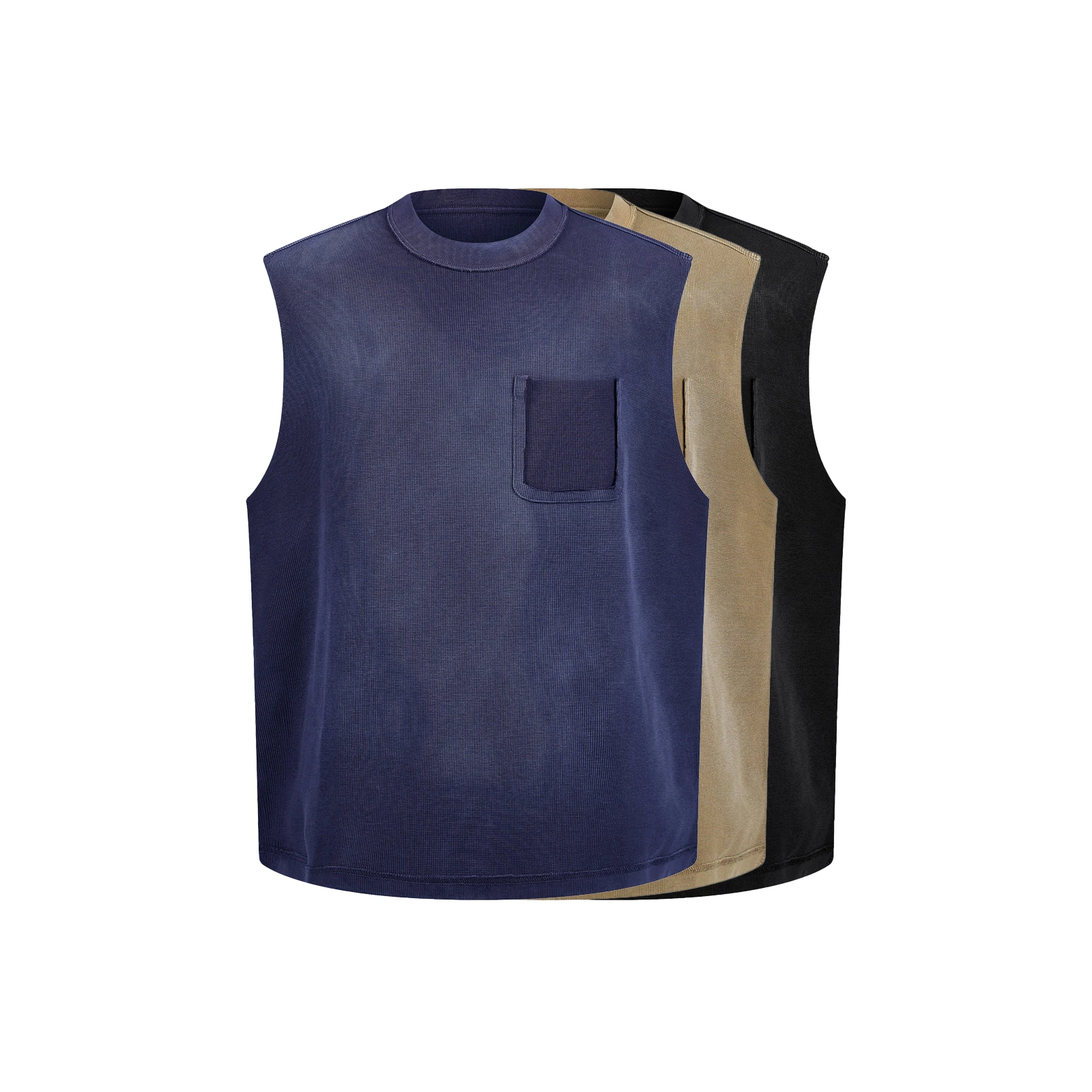 Майка 2004 Waffle Ruins Pocket Tank Items Майка Waffle Ruins Pocket Tank — изображение 1