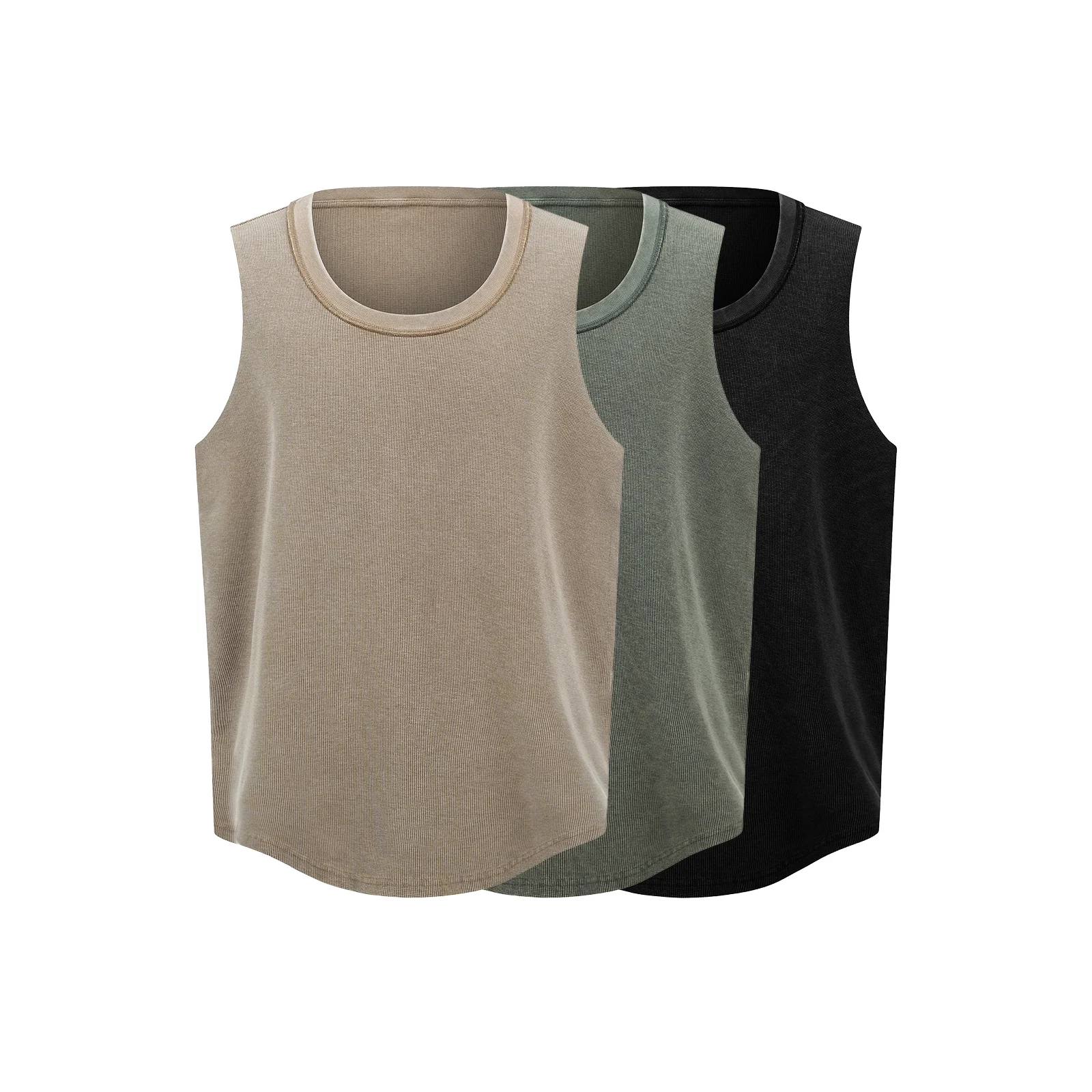 Майка 2013 Washed Waffle Raw-Edge Tank Items Майка Washed Waffle Raw-Edge Tank — изображение 1