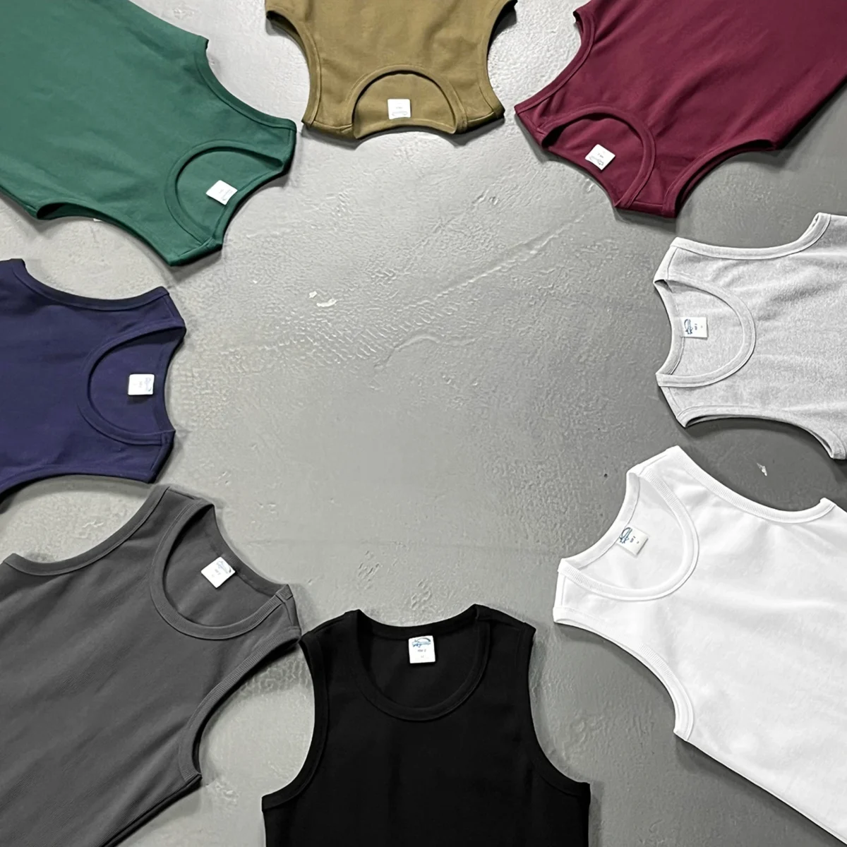 Майка Stretch Cotton Ribbed Tank — изображение 5