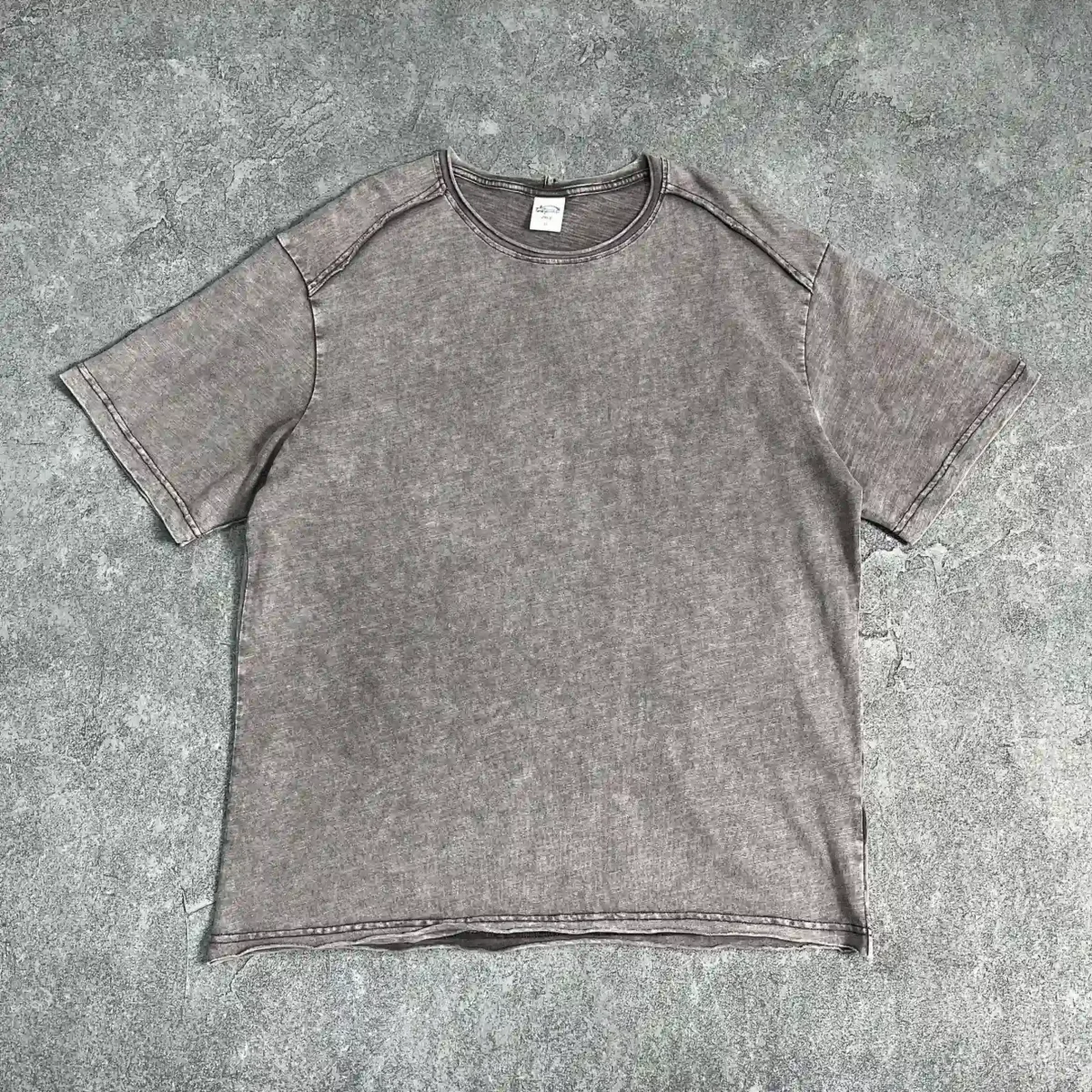 Футболка Snow-Wash Rolled-Edge Slub T-Shirt — изображение 10