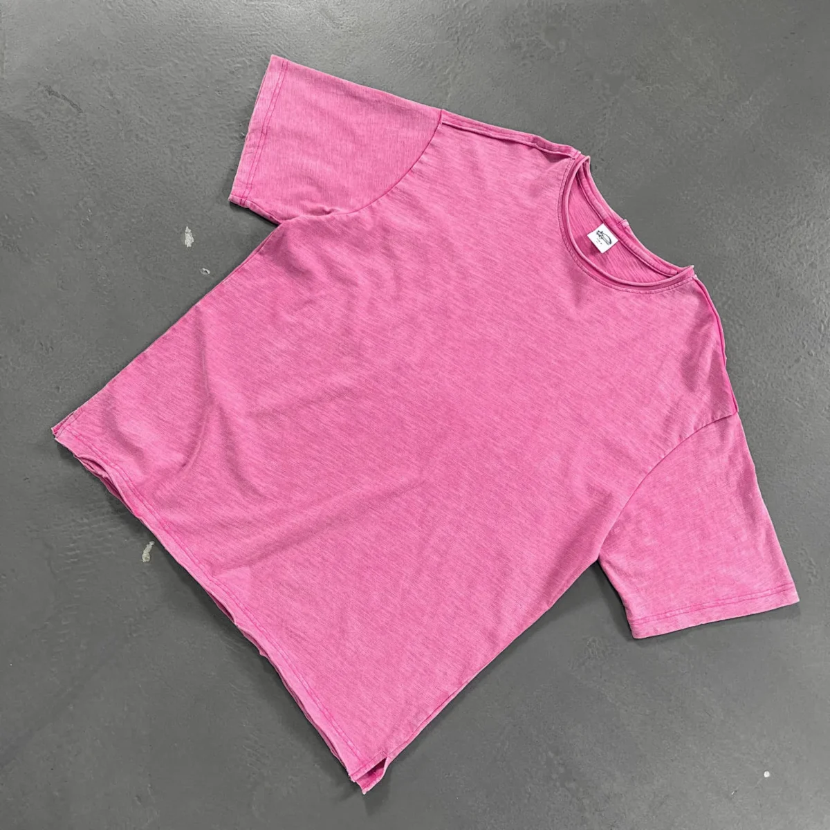 Футболка Snowwashed Slub Cotton Raw-Edge T-Shirt — изображение 6