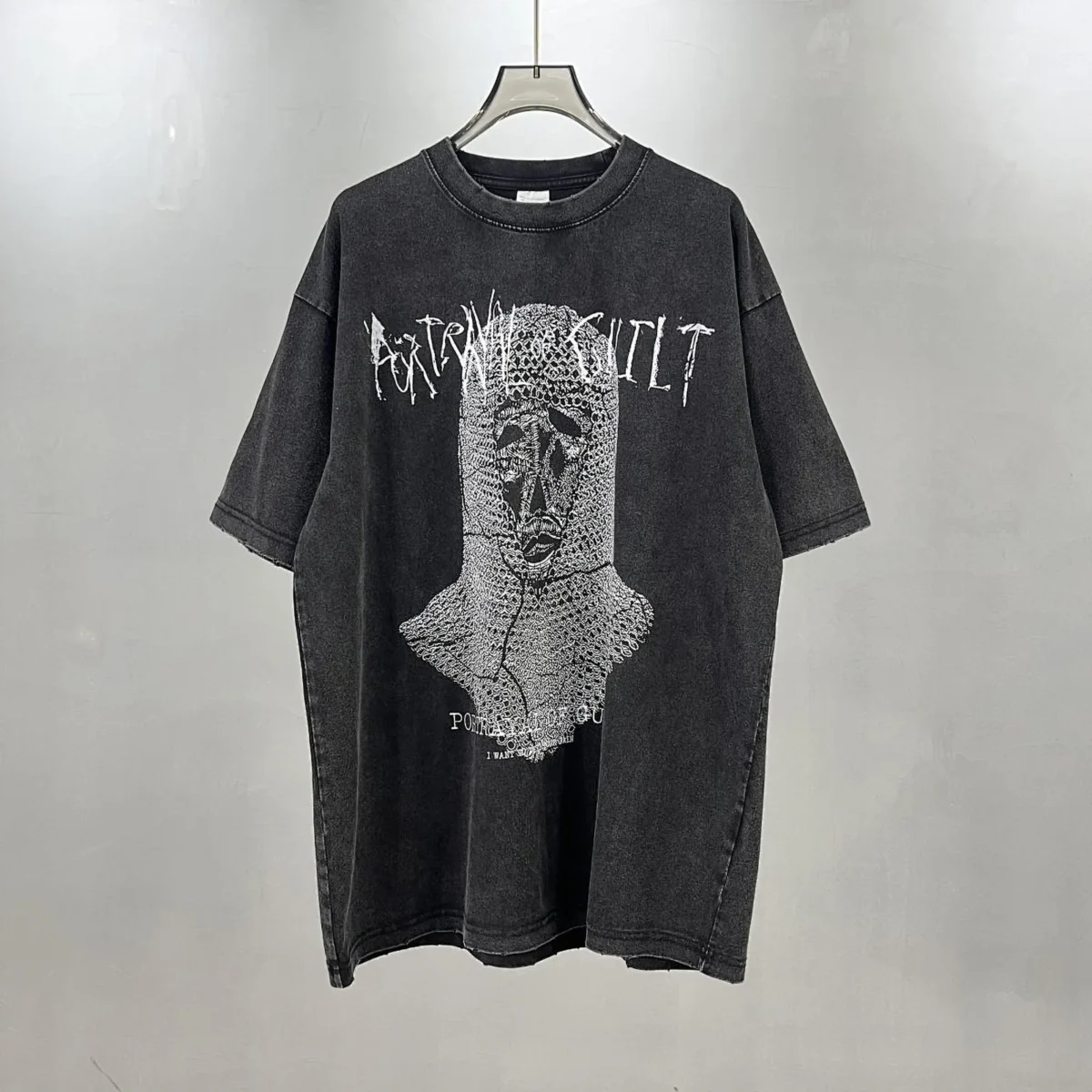 Футболка Vintage Digital Print Washed T-Shirt — изображение 3