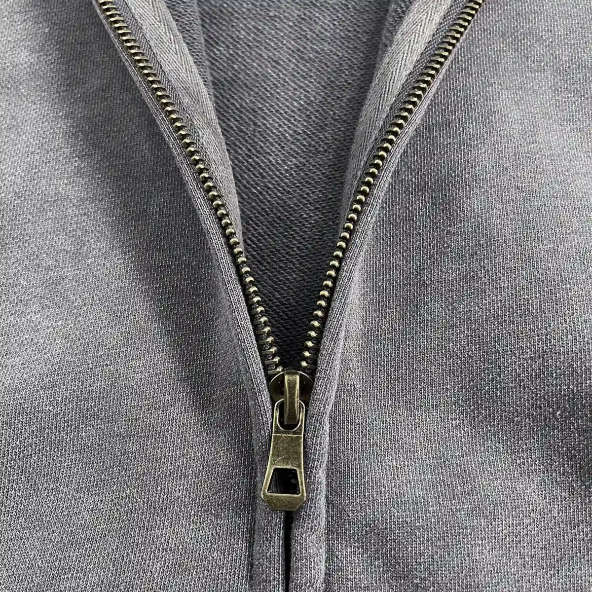 Худи Washed Zip Hoodie Vest — изображение 9